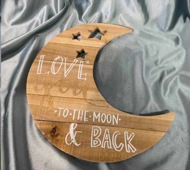 Rental store for SIGN, LOVE TO THE MOON in Omaha NE
