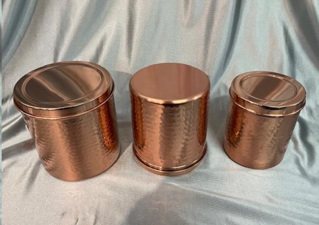 Where to find HAMMERED COPPER RISER 3 PC SET in Omaha